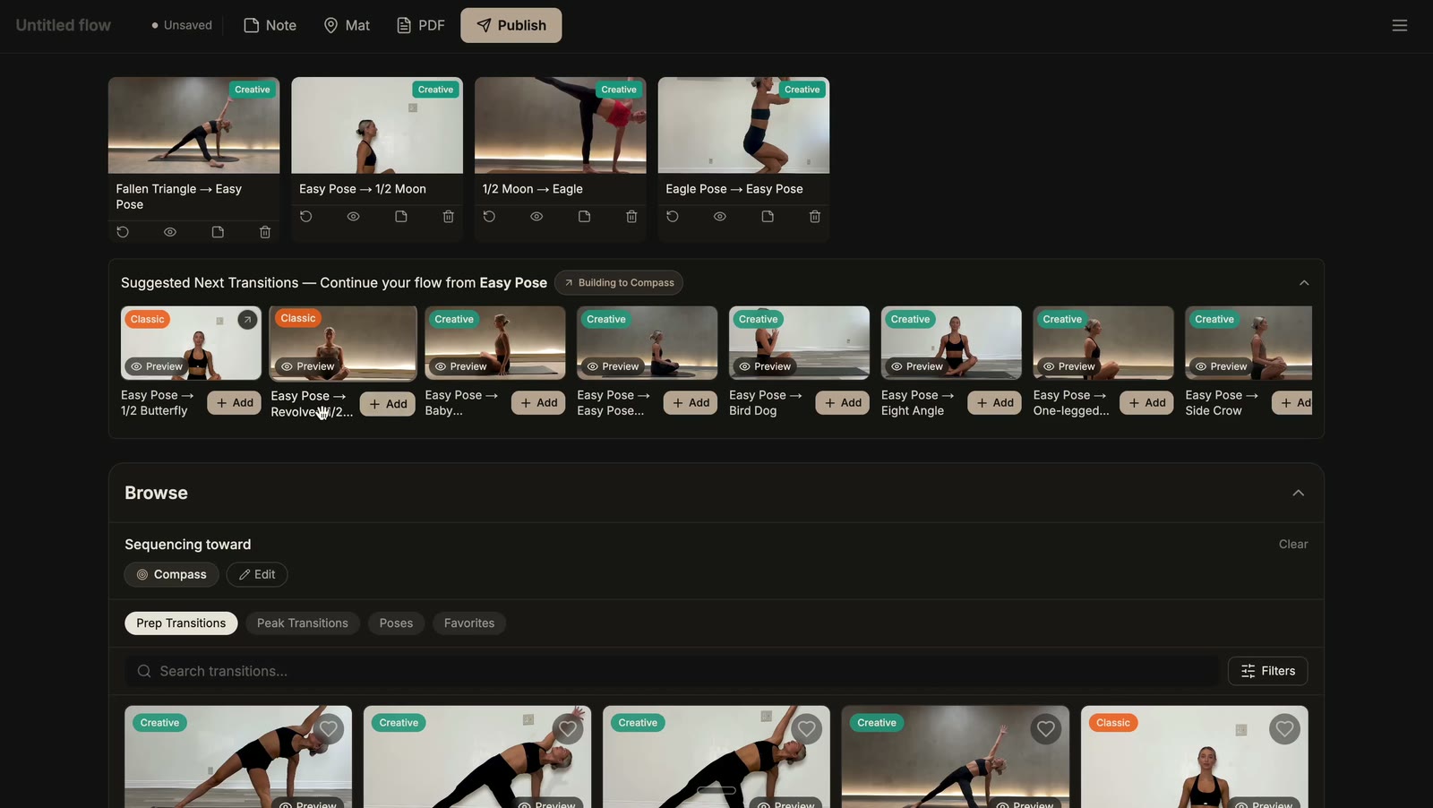 Flow Builder — screenshot